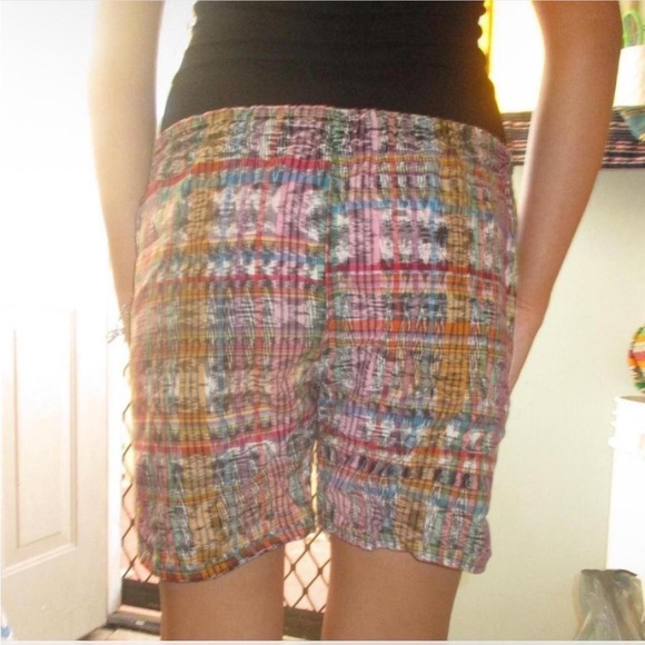 Colorful Patchwork Shorts - Picture 2 of 6